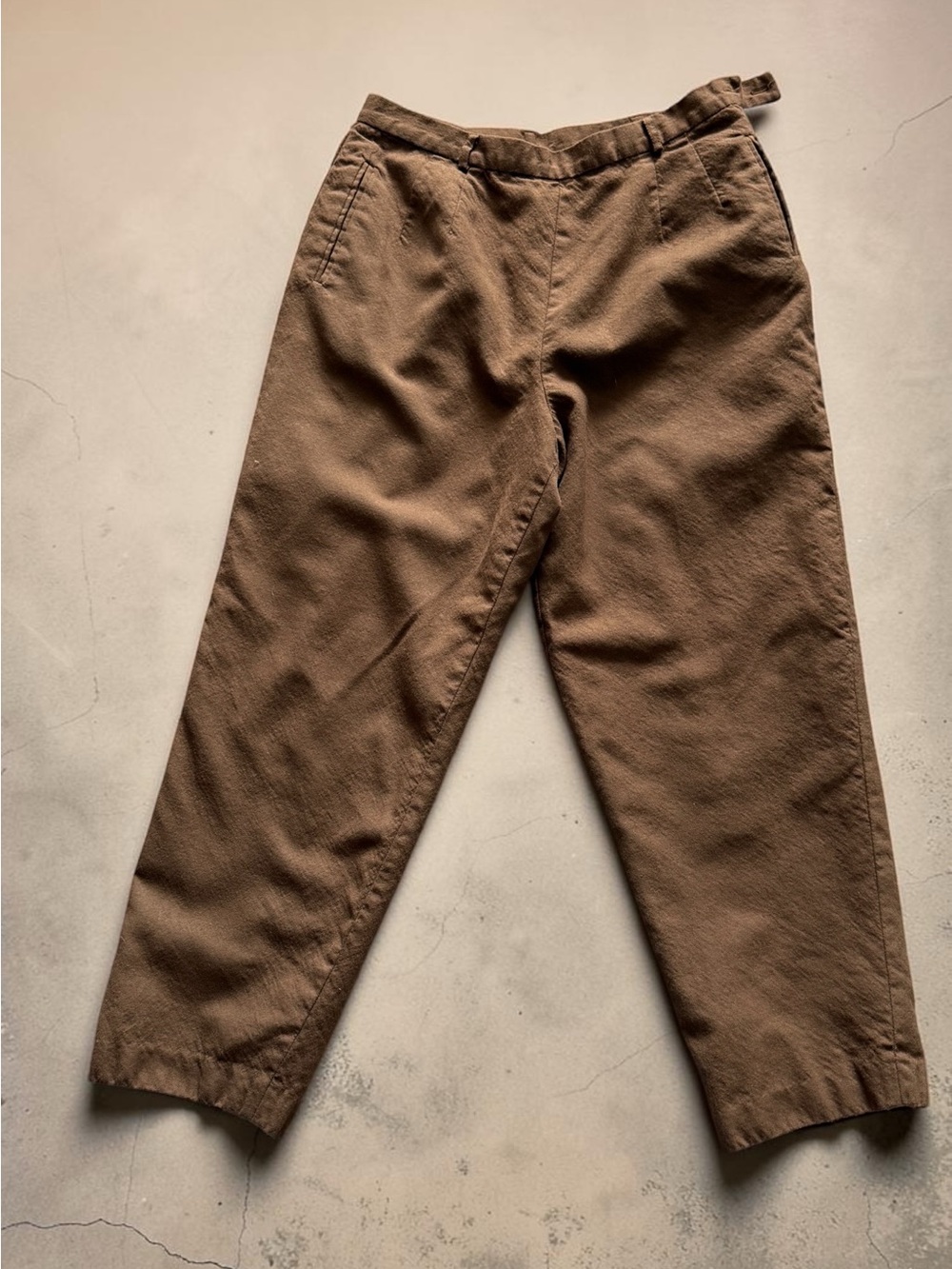 Vintage Talbots Women Brown Wool pants Pocket 14